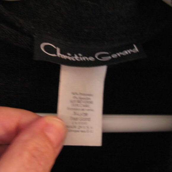 Cute Cape Style Cardigan Size XL Charcoal color - Picture 3 of 5